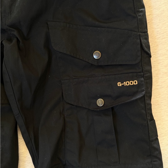 Women’s Fjallraven G-1000 Vidda Pro Black Hiking Pants - Picture 4 of 10